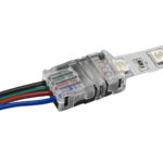 GLOBOSTAR® STRIPCON 70722 Ταχυσύνδεσμος για RGB Ταινία LED 10mm σε 4 Καλώδια IP20 - Διάφανο - Μ1.5 x Π2.4 x Υ0.8cm - Image 5
