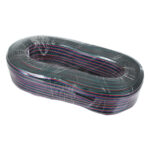 GLOBOSTAR® COLORCABLE 70736 Εύκαμπτο Πλακέ Καλώδιο 4 x 0.25mm² για Ταινία LED RGB IP20 - Πολύχρωμο - Μ100 x Π1 x Υ0.1cm - Image 4