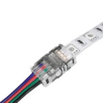 GLOBOSTAR® COLORCABLE 70736 Εύκαμπτο Πλακέ Καλώδιο 4 x 0.25mm² για Ταινία LED RGB IP20 - Πολύχρωμο - Μ100 x Π1 x Υ0.1cm - Image 5
