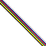 GLOBOSTAR® COLORCABLE 70738 Εύκαμπτο Πλακέ Καλώδιο 6 x 0.25mm² για Ταινία LED RGBW+WW IP20 - Πολύχρωμο - Μ100 x Π1.2 x Υ0.1cm - Image 3