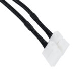 GLOBOSTAR® STRIPCON 70742 Ταχυσύνδεσμος για Μονόχρωμη Ταινία LED 2 x 10mm σε DC Jack 5.5x2.1mm Θηλυκό Σύνδεσμο IP20 - Λευκό - Μ32 x Π2 x Υ1cm - Image 3