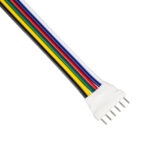 GLOBOSTAR® STRIPCON 70744 Ταχυσύνδεσμος 6 Pin Αρσενικός για Ταινία LED RGBW+WW σε 6 Καλώδια IP20 - Πολύχρωμο - Μ16 x Π1.5 x Υ0.3cm - Image 4