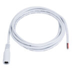 GLOBOSTAR® STRIPDC 70746 Ταχυσύνδεσμος DC Jack 5.5x2.1mm Θηλυκός IP20 - Λευκό - Μ200 x Π2.1 x Υ2.1cm - Image 2