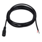 GLOBOSTAR® STRIPDC 70748 Ταχυσύνδεσμος DC Jack 5.5x2.1mm Θηλυκός IP20 - Μαύρο - Μ200 x Π2.1 x Υ2.1cm - Image 2
