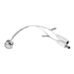 GLOBOSTAR® BUTTON 70793 Φωτιζόμενος Χωνευτός Διακόπτης Αφής On/Off & Push Dimming LED DC 12-24V 1 x 4A 96W Max IP20 Μπλε - Μ2 x Π2 x Υ1.2cm - 2 Χρόνια Εγγύηση - Image 2