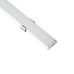 GloboStar® CURVED-PROFILE 70802-3M Προφίλ Αλουμινίου - Βάση & Ψύκτρα Ταινίας LED με Λευκό Γαλακτερό Κάλυμμα - Επιφανειακή Χρήση - Εύκαμπτο με Δυνατότητα Κυρτής Τοποθέτησης - Πατητό Κάλυμμα - Ασημί - 3 Μέτρα - Πακέτο 5 Τεμαχίων - Μ300 x Π1.8 x Υ0.5cm - Image 4