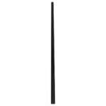 GloboStar® SURFACE-PROFILE 70810-1M Προφίλ Αλουμινίου - Βάση & Ψύκτρα Ταινίας LED με Μαύρο Φιμέ Κάλυμμα - Επιφανειακή Χρήση - Πατητό Κάλυμμα - Μαύρο - 1 Μέτρο - Μ100 x Π2.4 x Υ1.1cm - Image 3