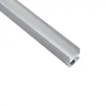 GLOBOSTAR® ALP-R-SHELF DODA 70814-1M Χωνευτό Προφίλ Αλουμινίου Ειδικό για Φωτισμό Ραφιού 18mm με Λευκό Γαλακτερό Πατητό Κάλυμμα για Ταινίες LED IP20 - Ασημί & Λευκό - Μ100 x Π1.5 x Υ2cm - Image 5