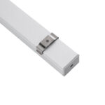GloboStar® SURFACE-PROFILE 70824-3M Προφίλ Αλουμινίου - Βάση & Ψύκτρα Ταινίας LED με Λευκό Γαλακτερό Κάλυμμα - Επιφανειακή Χρήση - Πατητό Κάλυμμα - Ασημί - 3 Μέτρα - Πακέτο 5 Τεμαχίων - Μ300 x Π3 x Υ2cm - Image 6