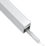 GloboStar® SURFACEPENDANT-PROFILE 70826-3M Προφίλ Αλουμινίου - Βάση & Ψύκτρα Ταινίας LED με Λευκό Γαλακτερό Κάλυμμα - Επιφανειακή & Κρεμαστή Χρήση - Πατητό Κάλυμμα - Ασημί - 3 Μέτρα - Μ300 x Π5 x Υ7cm - Image 6