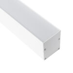 GloboStar® SURFACEPENDANT-PROFILE 70827-1M Προφίλ Αλουμινίου - Βάση & Ψύκτρα Ταινίας LED με Λευκό Γαλακτερό Κάλυμμα - Επιφανειακή & Κρεμαστή Χρήση - Πατητό Κάλυμμα - Λευκό - 1 Μέτρο - Μ100 x Π5 x Υ7cm - Image 2