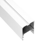 GloboStar® SURFACEPENDANT-PROFILE 70827-3M Προφίλ Αλουμινίου - Βάση & Ψύκτρα Ταινίας LED με Λευκό Γαλακτερό Κάλυμμα - Επιφανειακή & Κρεμαστή Χρήση - Πατητό Κάλυμμα - Λευκό - 3 Μέτρα - Μ300 x Π5 x Υ7cm - Image 5