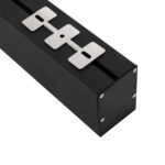 GloboStar® SURFACEPENDANT-PROFILE 70828-1M Προφίλ Αλουμινίου - Βάση & Ψύκτρα Ταινίας LED με Λευκό Γαλακτερό Κάλυμμα - Επιφανειακή & Κρεμαστή Χρήση - Πατητό Κάλυμμα - Μαύρο - 1 Μέτρο - Μ100 x Π5 x Υ7cm - Image 5