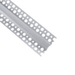 GLOBOSTAR® ALP-PLASTERIN GYPSO 70838-3M Χωνευτό Προφίλ Αλουμινίου Ειδικό για Γυψοσανίδα με Λευκό Γαλακτερό Πατητό Κάλυμμα για Ταινίες LED IP20 - Ασημί & Λευκό - Μ300 x Π5.6 x Υ1.5cm - Πακέτο 5 Τεμαχίων - Image 5