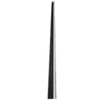 GLOBOSTAR® ALP-STEP-GRIP STAIR 70841-2M Επιφανειακό Προφίλ Αλουμινίου Ειδικό για Φωτισμό Σκαλοπατιού με Λευκό Γαλακτερό Πατητό Κάλυμμα για Ταινίες LED IP20 - Μαύρο & Λευκό - Μ200 x Π6 x Υ2.1cm - Image 4