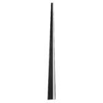 GLOBOSTAR® ALP-STEP-GRIP STAIR 70841-3M Επιφανειακό Προφίλ Αλουμινίου Ειδικό για Φωτισμό Σκαλοπατιού με Λευκό Γαλακτερό Πατητό Κάλυμμα για Ταινίες LED IP20 - Μαύρο & Λευκό - Μ300 x Π6 x Υ2.1cm - Image 4