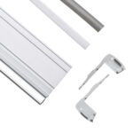 GloboStar® STAIR-PROFILE 70842-3M Προφίλ Αλουμινίου - Βάση & Ψύκτρα Ταινίας LED με Λευκό Γαλακτερό Κάλυμμα - Χρήση σε Σκαλοπάτια - Πατητό Κάλυμμα - Ασημί - 3 Μέτρα - Μ300 x Π8 x Υ3.2cm - Image 3