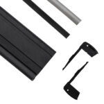 GloboStar® STAIR-PROFILE 70843-3M Προφίλ Αλουμινίου - Βάση & Ψύκτρα Ταινίας LED με Μαύρο Φιμέ Κάλυμμα - Χρήση σε Σκαλοπάτια - Πατητό Κάλυμμα - Μαύρο - 3 Μέτρα - Μ300 x Π8 x Υ3.2cm - Image 3