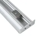 GLOBOSTAR® ALP-WALL-UPDOWN CONCEALED 70844-1M Επιφανειακό Προφίλ Αλουμινίου Ειδικό για Δημιουργία Κρυφού Φωτισμού Up & Down με Λευκό Γαλακτερό Πατητό Κάλυμμα για Ταινίες LED IP20 - Ασημί & Λευκό - Μ100 x Π5 x Υ1.7cm - Image 4