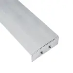 GLOBOSTAR® ALP-WALL-UPDOWN CONCEALED 70844-1M Επιφανειακό Προφίλ Αλουμινίου Ειδικό για Δημιουργία Κρυφού Φωτισμού Up & Down με Λευκό Γαλακτερό Πατητό Κάλυμμα για Ταινίες LED IP20 - Ασημί & Λευκό - Μ100 x Π5 x Υ1.7cm - Image 5