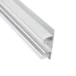 GLOBOSTAR® ALP-WALL-UPDOWN CONCEALED 70844-1M Επιφανειακό Προφίλ Αλουμινίου Ειδικό για Δημιουργία Κρυφού Φωτισμού Up & Down με Λευκό Γαλακτερό Πατητό Κάλυμμα για Ταινίες LED IP20 - Ασημί & Λευκό - Μ100 x Π5 x Υ1.7cm - Image 6