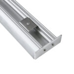 GLOBOSTAR® ALP-WALL-UPDOWN CONCEALED 70844-3M Επιφανειακό Προφίλ Αλουμινίου Ειδικό για Δημιουργία Κρυφού Φωτισμού Up & Down με Λευκό Γαλακτερό Πατητό Κάλυμμα για Ταινίες LED IP20 - Ασημί & Λευκό - Μ300 x Π5 x Υ1.7cm - Image 4