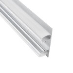 GLOBOSTAR® ALP-WALL-UPDOWN CONCEALED 70844-3M Επιφανειακό Προφίλ Αλουμινίου Ειδικό για Δημιουργία Κρυφού Φωτισμού Up & Down με Λευκό Γαλακτερό Πατητό Κάλυμμα για Ταινίες LED IP20 - Ασημί & Λευκό - Μ300 x Π5 x Υ1.7cm - Image 6