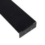 GLOBOSTAR® ALP-WALL-UPDOWN CONCEALED 70845-3M Επιφανειακό Προφίλ Αλουμινίου Ειδικό για Δημιουργία Κρυφού Φωτισμού Up & Down με Λευκό Γαλακτερό Πατητό Κάλυμμα για Ταινίες LED IP20 - Μαύρο & Λευκό - Μ300 x Π5 x Υ1.7cm - Image 5
