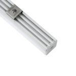 GLOBOSTAR® ALP-LINEAR GLOA 70847-1M Επιφανειακό & Κρεμαστό Προφίλ Αλουμινίου με Λευκό Γαλακτερό Πατητό Κάλυμμα για Ταινίες LED IP20 - Ασημί & Λευκό - Μ100 x Π2.6 x Υ2.3cm - Image 6