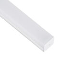 GloboStar® SURFACEPENDANT-PROFILE 70848-1M Προφίλ Αλουμινίου - Βάση & Ψύκτρα Ταινίας LED με Λευκό Γαλακτερό Κάλυμμα - Επιφανειακή & Κρεμαστή Χρήση - Πατητό Κάλυμμα - Λευκό - 1 Μέτρο - Μ100 x Π2.6 x Υ2.3cm - Image 4