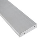GloboStar® SKIRTINGBOARD-PROFILE 70850-3M Προφίλ Αλουμινίου - Βάση & Ψύκτρα Ταινίας LED με Λευκό Γαλακτερό Κάλυμμα - Επιφανειακή Χρήση για Περβάζι - Πατητό Κάλυμμα - Ασημί - 3 Μέτρα - Μ300 x Π1.6 x Υ8cm - Image 5