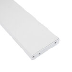 GloboStar® SKIRTINGBOARD-PROFILE 70851-3M Προφίλ Αλουμινίου - Βάση & Ψύκτρα Ταινίας LED με Λευκό Γαλακτερό Κάλυμμα - Επιφανειακή Χρήση για Περβάζι - Πατητό Κάλυμμα - Λευκό - 3 Μέτρα - Μ300 x Π1.6 x Υ8cm - Image 5