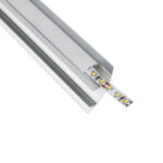 GloboStar® SURFACE-PROFILE 70857-3M Προφίλ Αλουμινίου - Βάση & Ψύκτρα Ταινίας LED με Λευκό Γαλακτερό Κάλυμμα - Επιφανειακή Χρήση Δημιουργίας Κρυφού Φωτισμού - Πατητό Κάλυμμα - Ασημί - 3 Μέτρα - Πακέτο 5 Τεμαχίων - Μ300 x Π1.7 x Υ4.2cm - Image 2