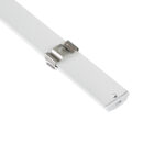 GloboStar® CURVED-PROFILE 70863-3M Προφίλ Αλουμινίου - Βάση & Ψύκτρα Ταινίας LED με Λευκό Γαλακτερό Κάλυμμα - Επιφανειακή Χρήση - Εύκαμπτο με Δυνατότητα Κυρτής Τοποθέτησης - Πατητό Κάλυμμα - Λευκό - 3 Μέτρα - Πακέτο 5 Τεμαχίων - Μ300 x Π1.8 x Υ0.5cm - Image 5