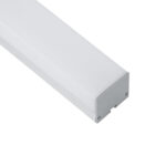 GloboStar® SURFACEPENDANT-PROFILE 70864-1M Προφίλ Αλουμινίου - Βάση & Ψύκτρα Ταινίας LED με Λευκό Γαλακτερό Κάλυμμα - Επιφανειακή & Κρεμαστή Χρήση - Πατητό Κάλυμμα - Ασημί - 1 Μέτρο - Μ100 x Π4.5 x Υ4.2cm - Image 4