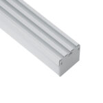 GloboStar® SURFACEPENDANT-PROFILE 70864-1M Προφίλ Αλουμινίου - Βάση & Ψύκτρα Ταινίας LED με Λευκό Γαλακτερό Κάλυμμα - Επιφανειακή & Κρεμαστή Χρήση - Πατητό Κάλυμμα - Ασημί - 1 Μέτρο - Μ100 x Π4.5 x Υ4.2cm - Image 5