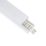 GloboStar® SURFACEPENDANT-PROFILE 70865-1M Προφίλ Αλουμινίου - Βάση & Ψύκτρα Ταινίας LED με Λευκό Γαλακτερό Κάλυμμα - Επιφανειακή & Κρεμαστή Χρήση - Πατητό Κάλυμμα - Λευκό - 1 Μέτρο - Μ100 x Π4.5 x Υ4.2cm - Image 2