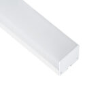 GloboStar® SURFACEPENDANT-PROFILE 70865-3M Προφίλ Αλουμινίου - Βάση & Ψύκτρα Ταινίας LED με Λευκό Γαλακτερό Κάλυμμα - Επιφανειακή & Κρεμαστή Χρήση - Πατητό Κάλυμμα - Λευκό - 3 Μέτρα - Μ300 x Π4.5 x Υ4.2cm - Image 4