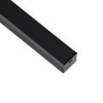 GLOBOSTAR® ALP-LINEAR LIGHTLINE 70869-3M Επιφανειακό Προφίλ Αλουμινίου με Λευκό Γαλακτερό Πατητό Κάλυμμα για Ταινίες LED IP20 - Μαύρο & Λευκό - Μ300 x Π2.3 x Υ2cm - Πακέτο 5 Τεμαχίων - Image 5