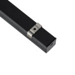 GLOBOSTAR® ALP-LINEAR LIGHTLINE 70869-3M Επιφανειακό Προφίλ Αλουμινίου με Λευκό Γαλακτερό Πατητό Κάλυμμα για Ταινίες LED IP20 - Μαύρο & Λευκό - Μ300 x Π2.3 x Υ2cm - Πακέτο 5 Τεμαχίων - Image 6