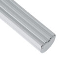 GloboStar® SURFACEPENDANT-PROFILE 70870-1M Προφίλ Αλουμινίου - Βάση & Ψύκτρα Ταινίας LED με Λευκό Γαλακτερό Κάλυμμα - Επιφανειακή & Κρεμαστή Χρήση - Πατητό Κάλυμμα - Ασημί - 1 Μέτρα - Μ100 x Π4.5 x Υ4.2cm - Image 5