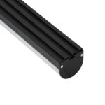 GloboStar® SURFACEPENDANT-PROFILE 70872-1M Προφίλ Αλουμινίου - Βάση & Ψύκτρα Ταινίας LED με Λευκό Γαλακτερό Κάλυμμα - Επιφανειακή & Κρεμαστή Χρήση - Πατητό Κάλυμμα - Μαύρο - 1 Μέτρα - Μ100 x Π4.5 x Υ4.2cm - Image 5