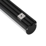 GloboStar® SURFACEPENDANT-PROFILE 70872-1M Προφίλ Αλουμινίου - Βάση & Ψύκτρα Ταινίας LED με Λευκό Γαλακτερό Κάλυμμα - Επιφανειακή & Κρεμαστή Χρήση - Πατητό Κάλυμμα - Μαύρο - 1 Μέτρα - Μ100 x Π4.5 x Υ4.2cm - Image 6