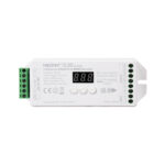 GloboStar® 71426 D5-CX Mi-BOXER DC DMX & RDM Dimmer High Speed Controller / Decoder 5 Καναλιών DC 12-24V 5 x 4A 96W - Max 20A 480W - IP20 Μ13 x Π5 x Υ2.5cm - 5 Years Warranty - Image 3