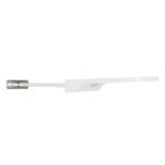 GLOBOSTAR® RASOL 71467 Προβολέας με Ανιχνευτή PIR / Αισθητήρα Κίνησης LED 4W 200lm 120° DC 5V με Φωτοβολταϊκό Panel 5V 0.3W & Επαναφορτιζόμενη Μπαταρία Li-ion 3.2V 2200mAh Αδιάβροχο IP65 Ψυχρό Λευκό 6000K - Sanan SMD Chip - Λευκό - Μ18.5 x Π11 x Υ3cm - 2 Χρόνια Εγγύηση - Image 3