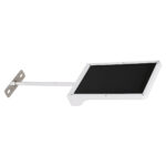 GLOBOSTAR® RASOL 71467 Προβολέας με Ανιχνευτή PIR / Αισθητήρα Κίνησης LED 4W 200lm 120° DC 5V με Φωτοβολταϊκό Panel 5V 0.3W & Επαναφορτιζόμενη Μπαταρία Li-ion 3.2V 2200mAh Αδιάβροχο IP65 Ψυχρό Λευκό 6000K - Sanan SMD Chip - Λευκό - Μ18.5 x Π11 x Υ3cm - 2 Χρόνια Εγγύηση - Image 4
