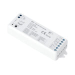 GLOBOSTAR® SKYDANCE-WT1 71468 DC WiFi & RF 2.4Ghz & Push Dimmer / Controller με 2 x 5A 90W Κανάλια DC 12-36V 10A 180W Max IP20 - WiFI & RF 2.4Ghz & Push Dimming - Μ11.5 x Π3.5 x Υ2cm - 5 Χρόνια Εγγύηση - Image 2