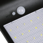 GLOBOSTAR® RASOL 71469 Προβολέας με Ανιχνευτή PIR / Αισθητήρα Κίνησης LED 4W 200lm 120° DC 5V με Φωτοβολταϊκό Panel 5V 0.3W & Επαναφορτιζόμενη Μπαταρία Li-ion 3.2V 2200mAh Αδιάβροχο IP65 Ψυχρό Λευκό 6000K - Sanan SMD Chip - Μαύρο - Μ18.5 x Π11 x Υ3cm - 2 Χρόνια Εγγύηση - Image 6