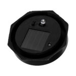 GloboStar® 71471 Αυτόνομο Ηλιακό Φωτιστικό LED SMD 1W 95lm με Ενσωματωμένη Μπαταρία 300mAh - Φωτοβολταϊκό Πάνελ με Αισθητήρα Ημέρας-Νύχτας Αδιάβροχο IP65 Φανάρι Κήπου Στρογγυλό Θερμό Λευκό 3000K - Image 4
