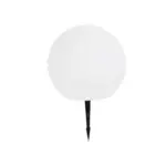 GLOBOSTAR® GARDENGLOW 71474 Μοντέρνο Φωτιστικό Κήπου Μπάλα με IR Ασύρματο Χειριστήριο LED 3W 240lm 360° DC 5V με USB-C με Ενσωματωμένο Φωτοβολταϊκό Panel 6V 1W & Επαναφορτιζόμενη Μπαταρία Li-ion 3.7V 2x18650 1400mAh Αδιάβροχο IP54 Πολύχρωμο RGBW Dimmable - Sanan SMD Chip - Γαλακτερό Λευκό - Μ25 x Π25 x Υ25cm - 2 Χρόνια Εγγύηση - Image 2